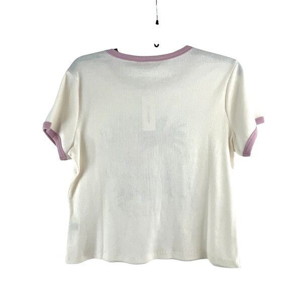 No Comment NWT Gardena Kids Graphic Tee "The Beach Keep On Dreaming" White XL - Picture 5 of 6